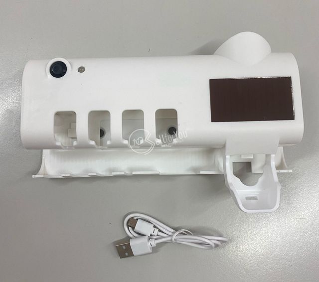 Organizer portaspazzolini da parete con sterilizza