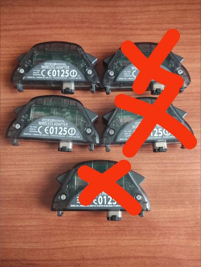 2 adattatori wireless per Game Boy Advance 