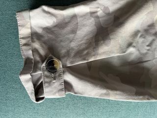 Pantalones militares grises talla 34 Bershka