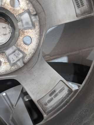 4 Llantas Audi 18" Originales