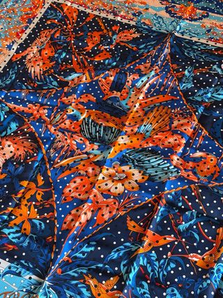 Pañuelo Hermes de seda