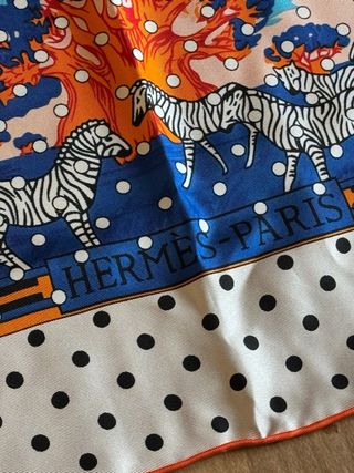Pañuelo Hermes de seda