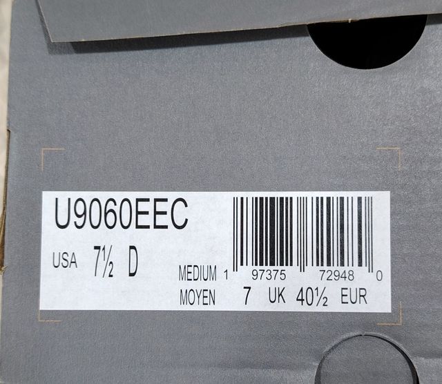 Zapatillas  New balance  U9060