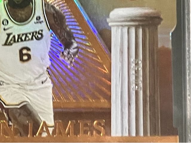 2022 PANINI LeBRON JAMES PILLARS OF THE GAME /99