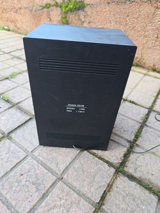 Pareja de altavoces speaker system