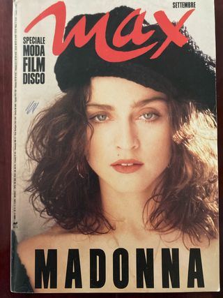MADONNA　表紙特集雑誌　Max!　 (1991年 )　フランス雑誌 MADONA ELLE FRANCE 1991