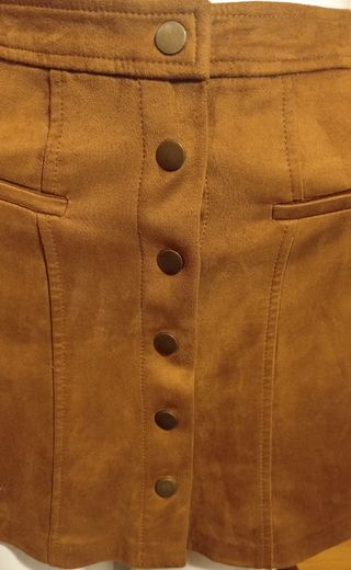 Gonna scamosciata Zara