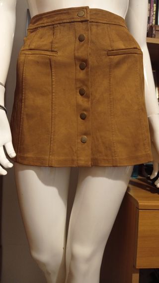 Gonna scamosciata Zara