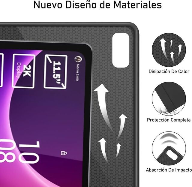 Funda Teclado Lenovo Tab P11 2nd gen 11.5 pulgadas