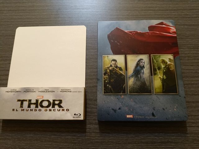 Steelbook Thor 2 Blu-ray LEER DESCATALOGADO