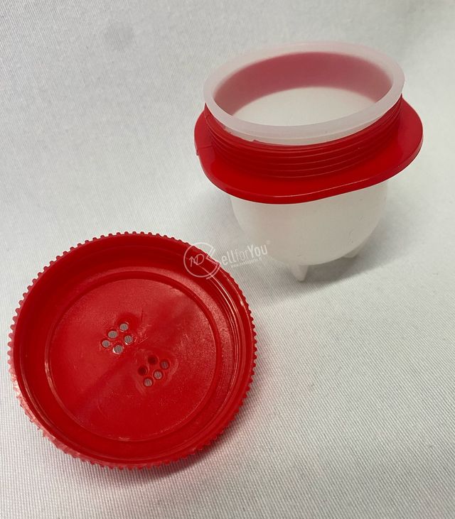 Set di 6 cuociuova antiaderenti in silicone