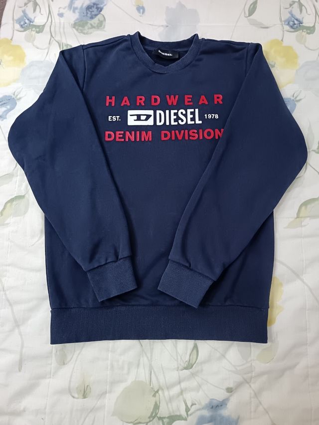 Sudadera Diesel hardwear denim 1978 Y2K