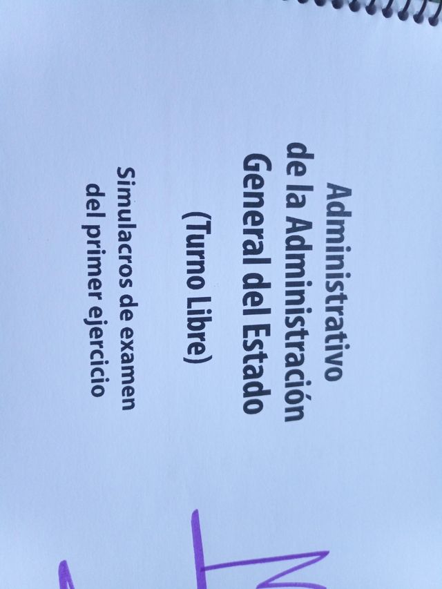 Simulacros Administrativo del Estado