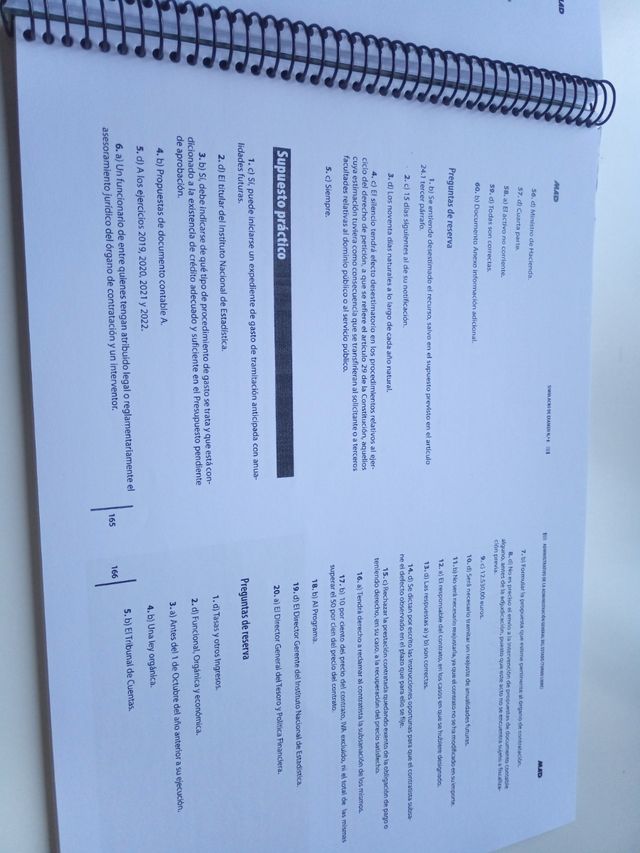 Simulacros Administrativo del Estado