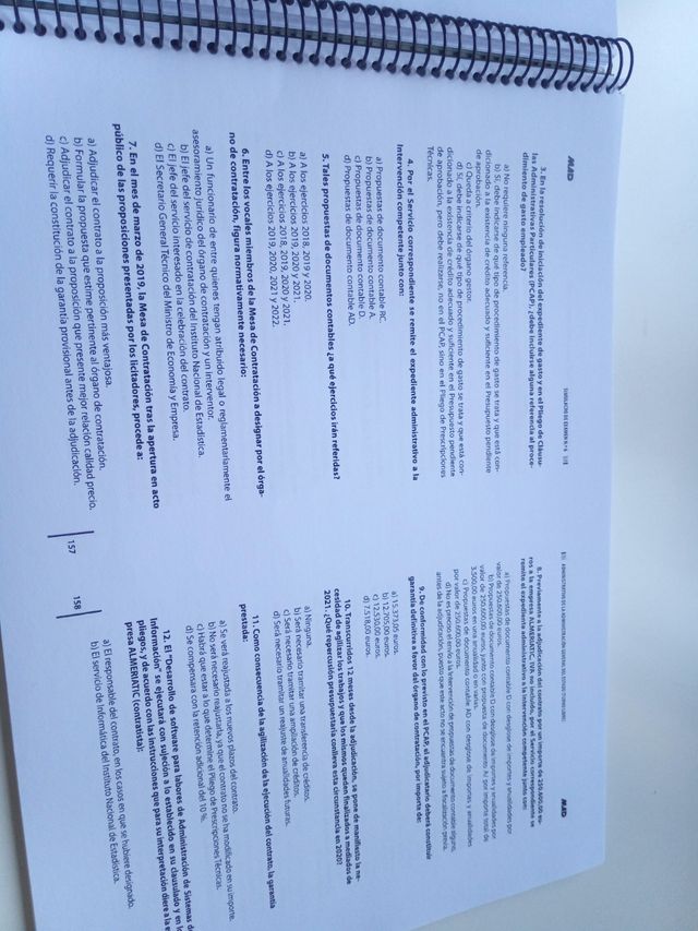 Simulacros Administrativo del Estado