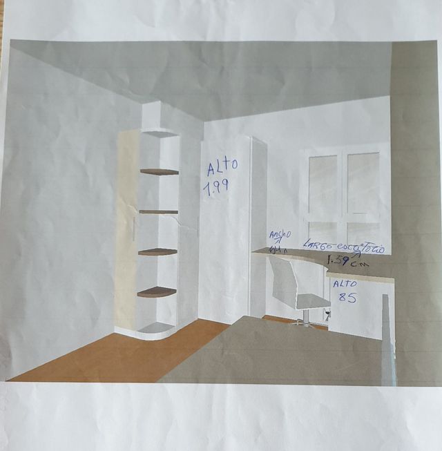 Dormitorio juvenil completo