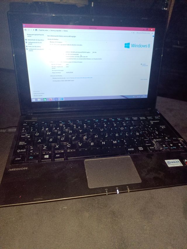 Portatil 10" tactil sdd