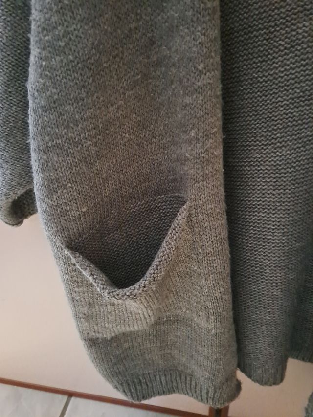 Cardigan donna grigio Zuiki