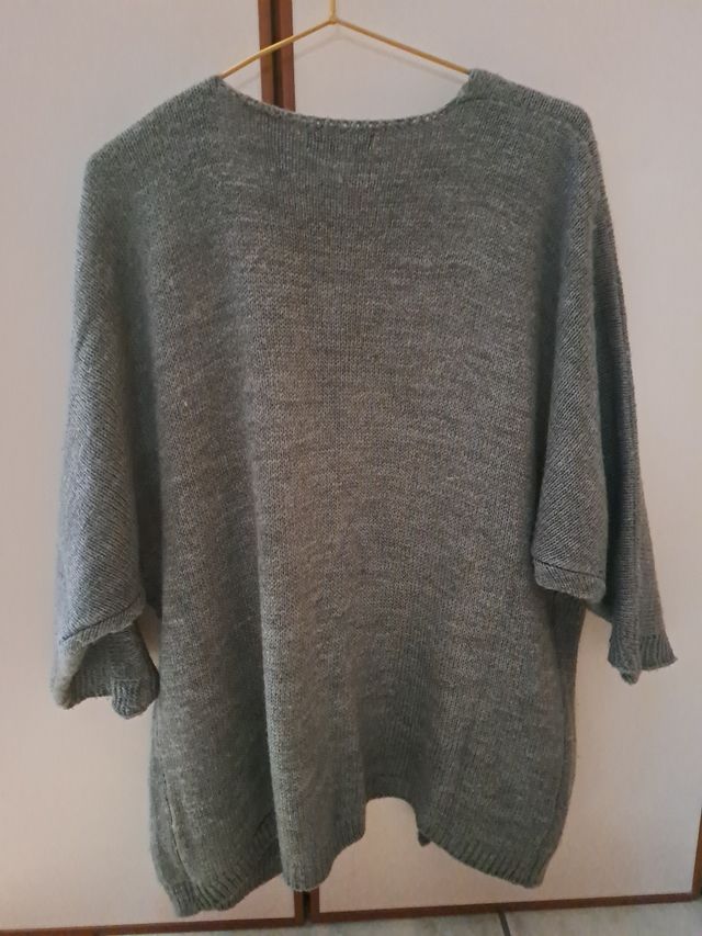 Cardigan donna grigio Zuiki