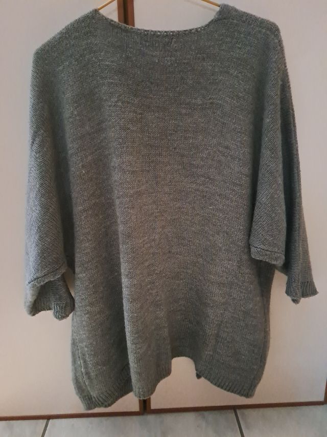 Cardigan donna grigio Zuiki