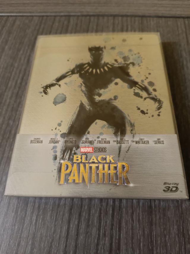 Steelbook UCM Black Panther Blu-ray Descatalogado
