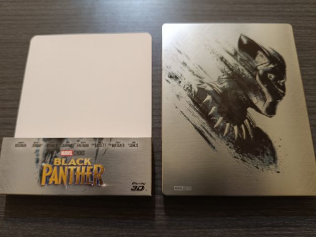Steelbook UCM Black Panther Blu-ray Descatalogado