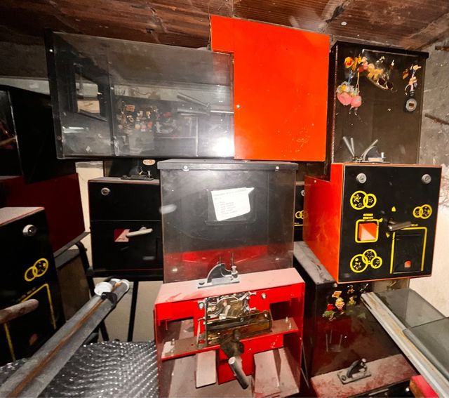 lote de 6 Máquinas antiguas bolas de regalos