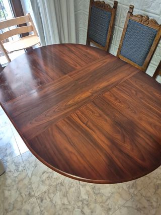 Mesa madera extensible comedor