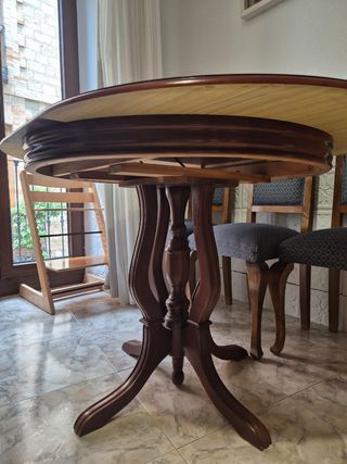 Mesa madera extensible comedor