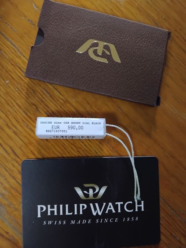 Orologio philip watch oro rosa uomo