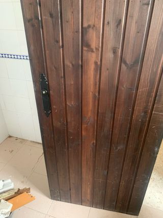Puertas de madera precio negociable 
