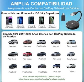 Dongle CarPlay. PRECINTADO.