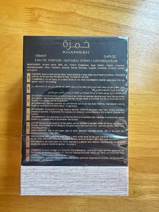 PERFUME KHAMRAH LATTAFA UNISEX