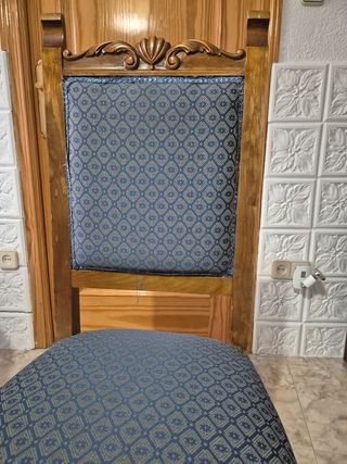 Silla dormitorio para calzarse