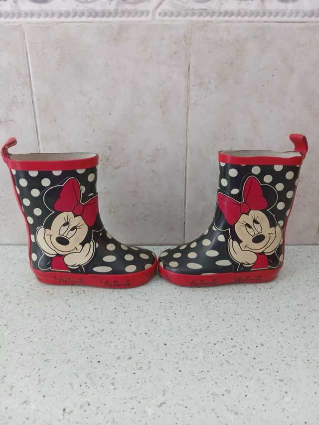 Botas de agua de Minnie