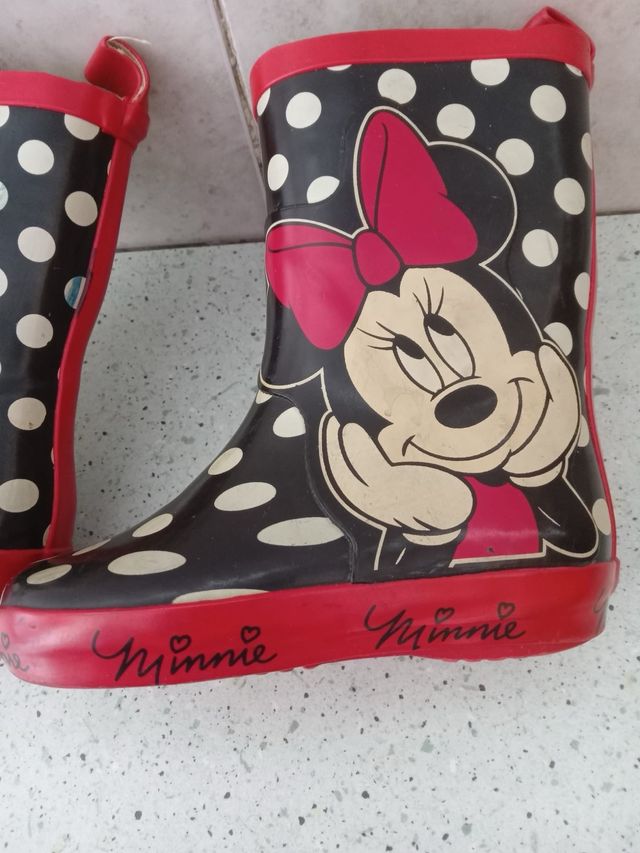 Botas de agua de Minnie