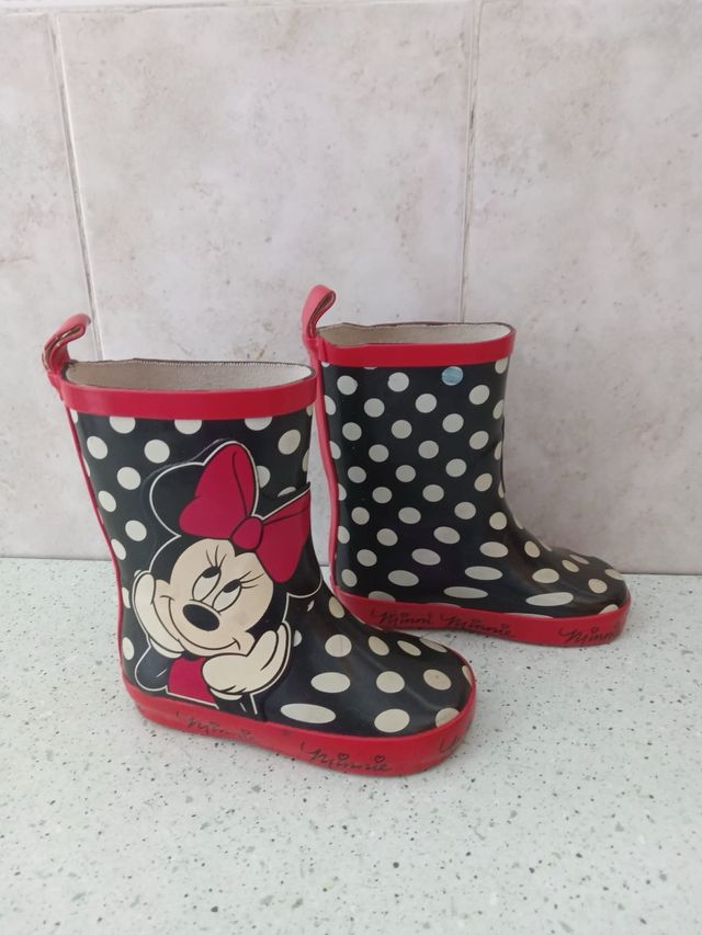 Botas de agua de Minnie
