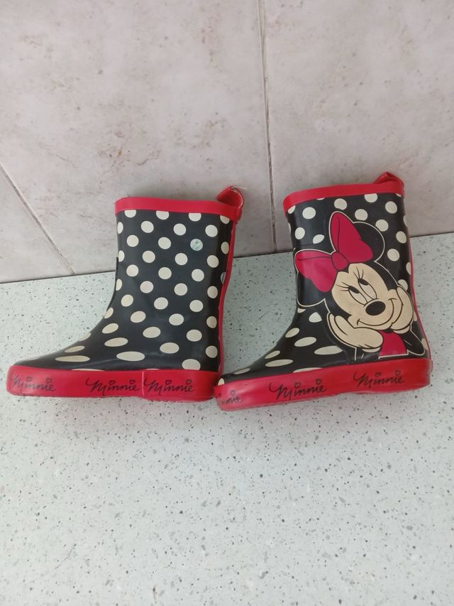 Botas de agua de Minnie