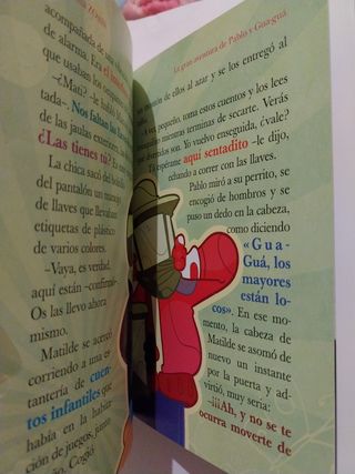 Libro lectura infantil: La gran aventura de Pablo