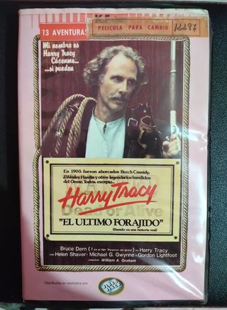 Harry Tracy, el último forajido VHS