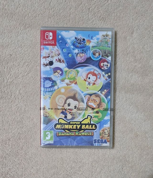 "PRECINTADO"Super Monkey Ball Banana Rumble switch