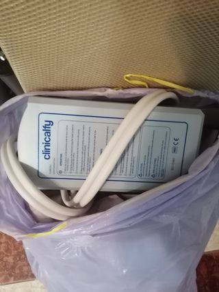 Colchón antiescaras. Con caja no pude meterlo