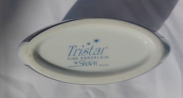 Piccolo vaso vintage giapponese di porcellana 