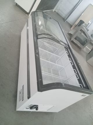 CONGELADOR PUERTAS CORREDERAS CURVO