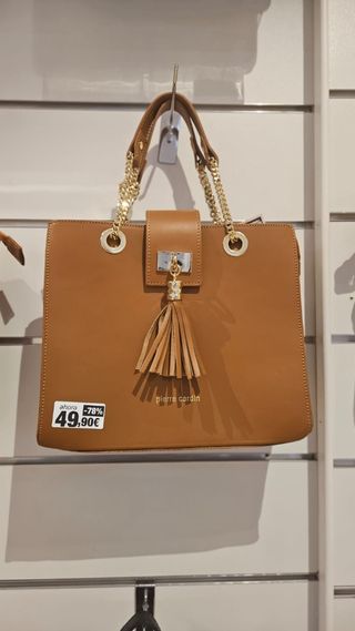 NUEVO Bolso Pierre Cardin de Piel