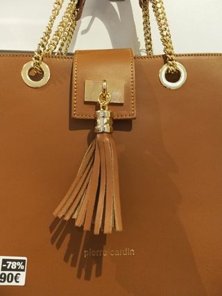 NUEVO Bolso Pierre Cardin de Piel