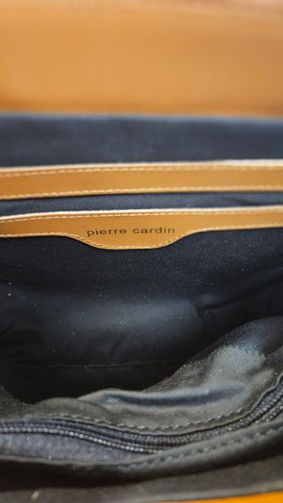 NUEVO Bolso Pierre Cardin de Piel