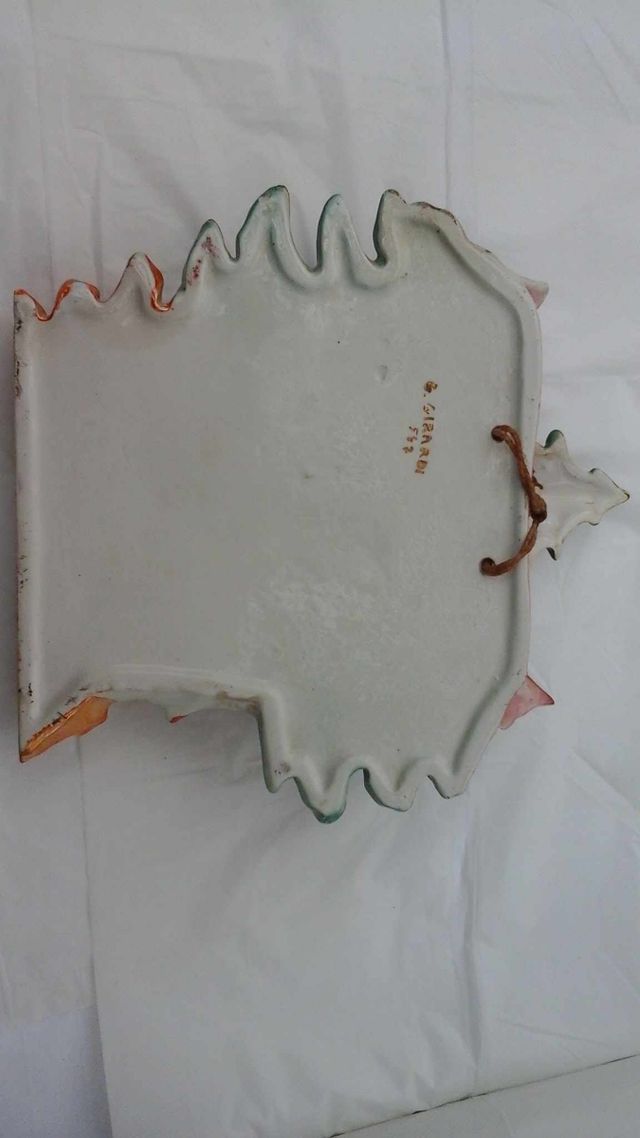 Antico Potafiori da muro firmato G.Girardi