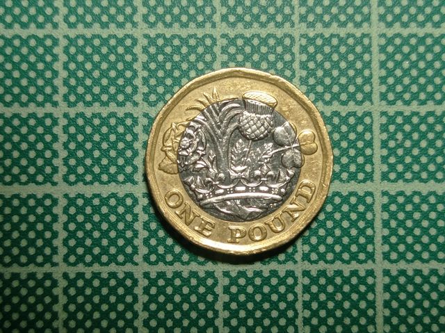 Moneda Isabel II 1 libra esterlina de 2017 