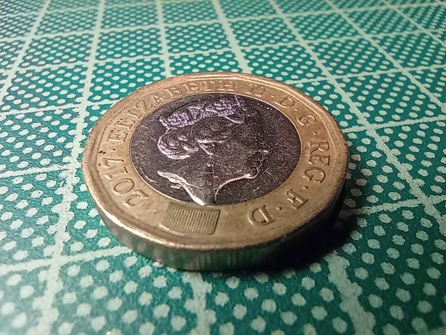 Moneda Isabel II 1 libra esterlina de 2017 